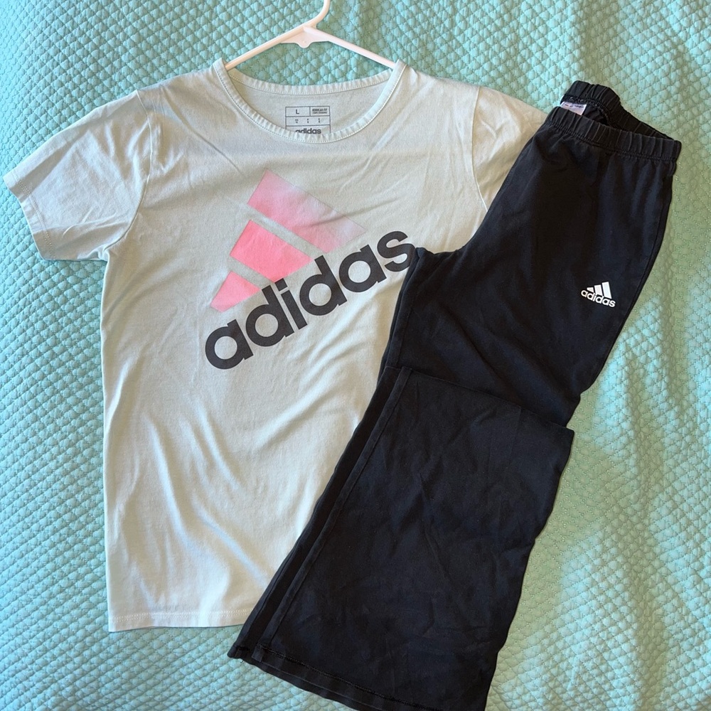 GIRLS LG Adidas Outfit